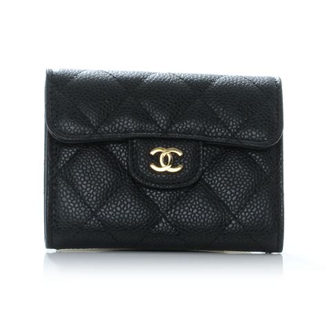 chanel mini wallet caviar|Small leather goods — Fashion .